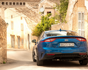 Kia Stinger Blue Static  (11)